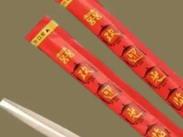 Chopsticks & Sleeve — upper detail (demo view generated from the product photograph)
